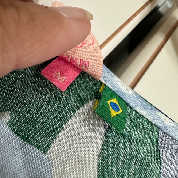 FARM Rio Tropical Leaf Shift Dress (D8) - Picture 5 of 6